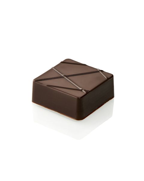 Praliné noisette feuilleté noir
